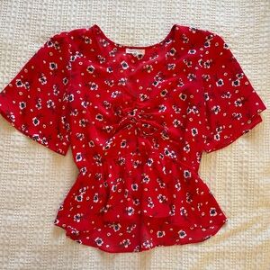 Socialite Floral Blouse